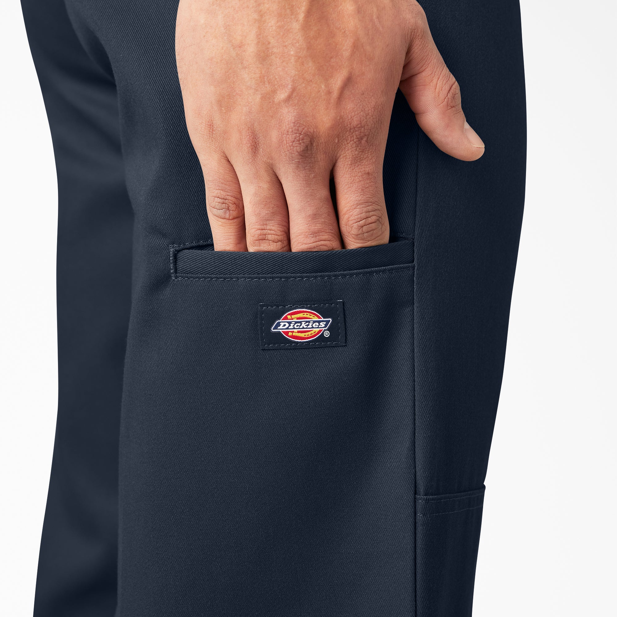 Loose Fit Double Knee Work Pants - Image 7