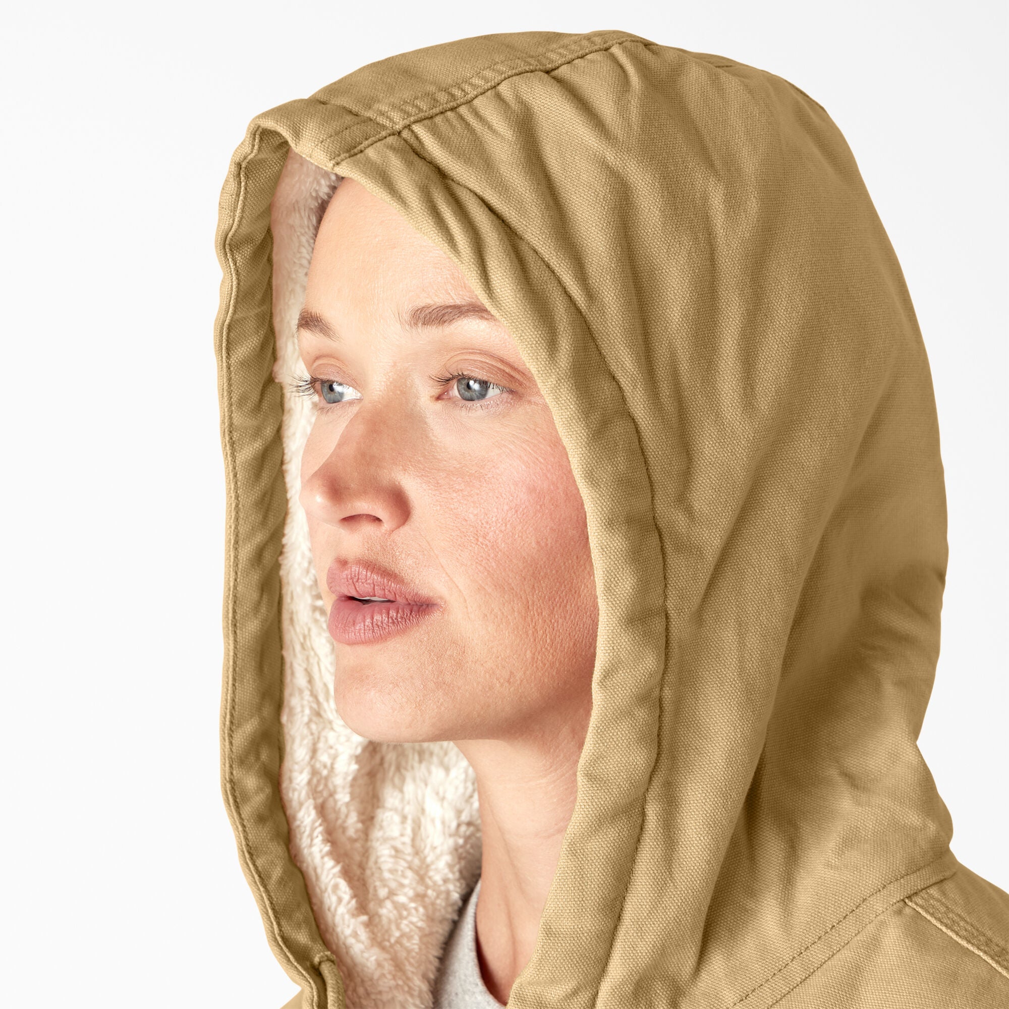 Women's Fleece Lined Duck Canvas Jacket - Image 5