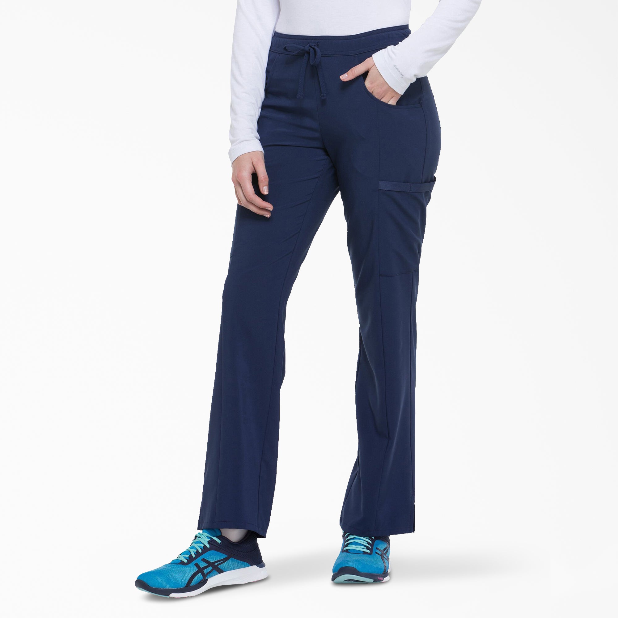 Women's EDS Essentials Drawstring Scrub Pants - Image 3