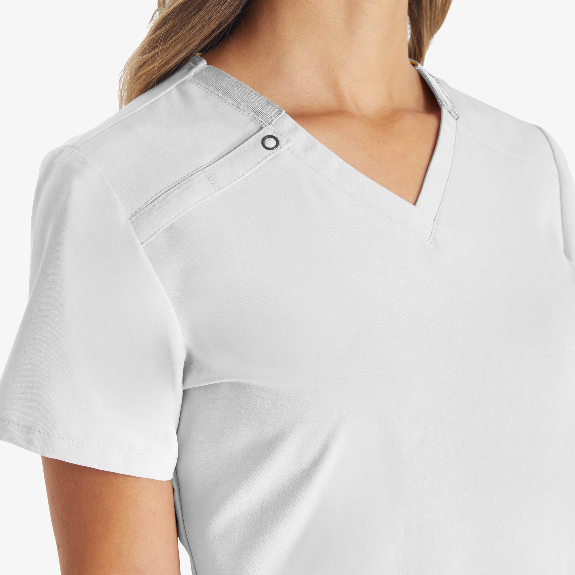 Women's EDS Essentials V-Neck Scrub Top - Image 7