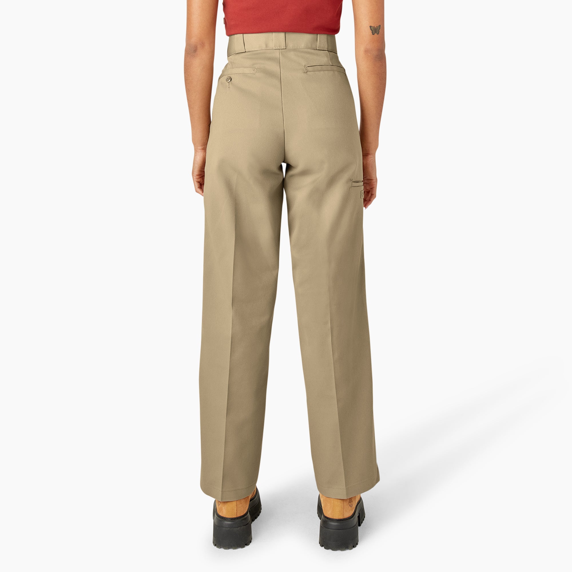 Women's Loose Fit Double Knee Work Pants - Image 2