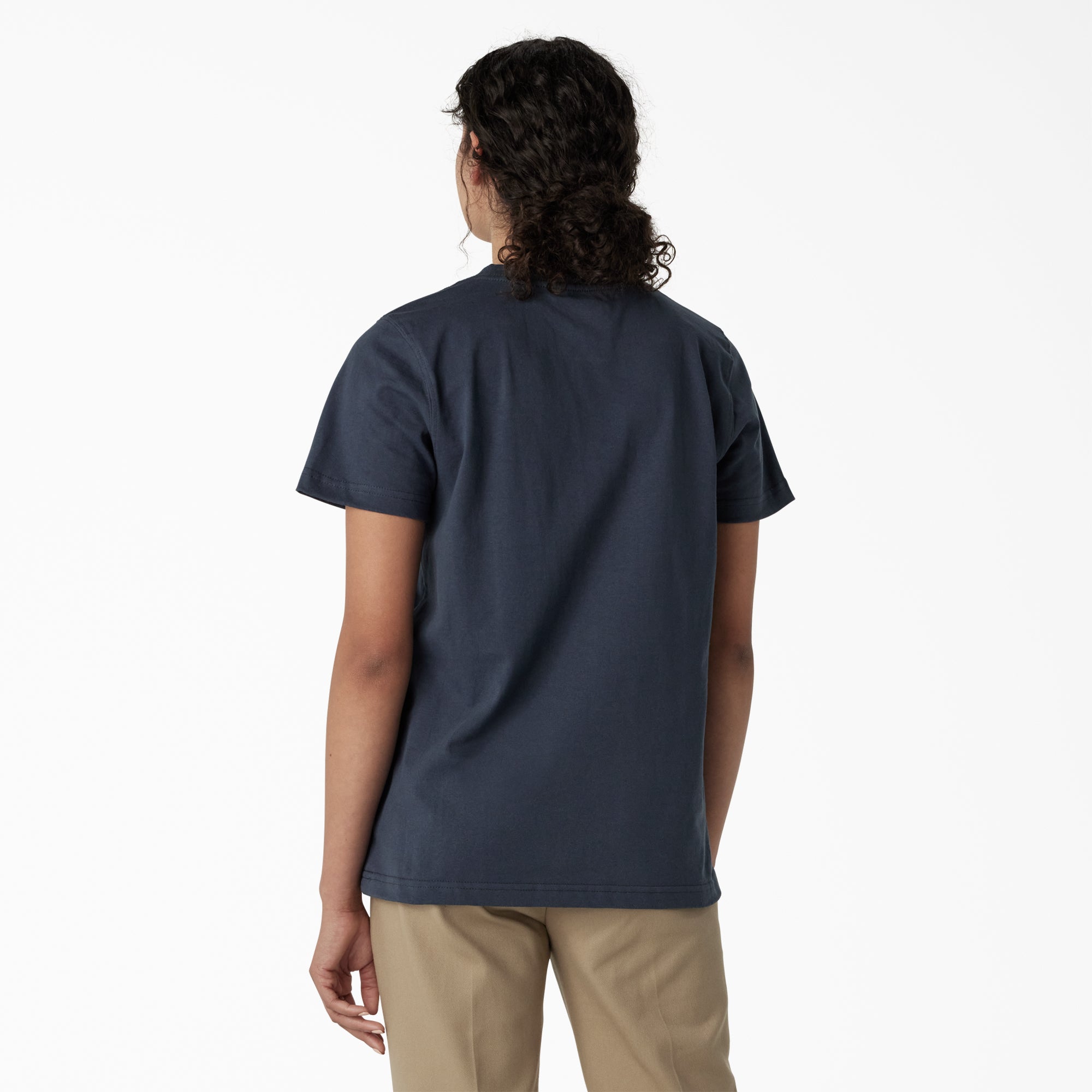 Women's Heavyweight Short Sleeve Pocket T-Shirt - Image 2
