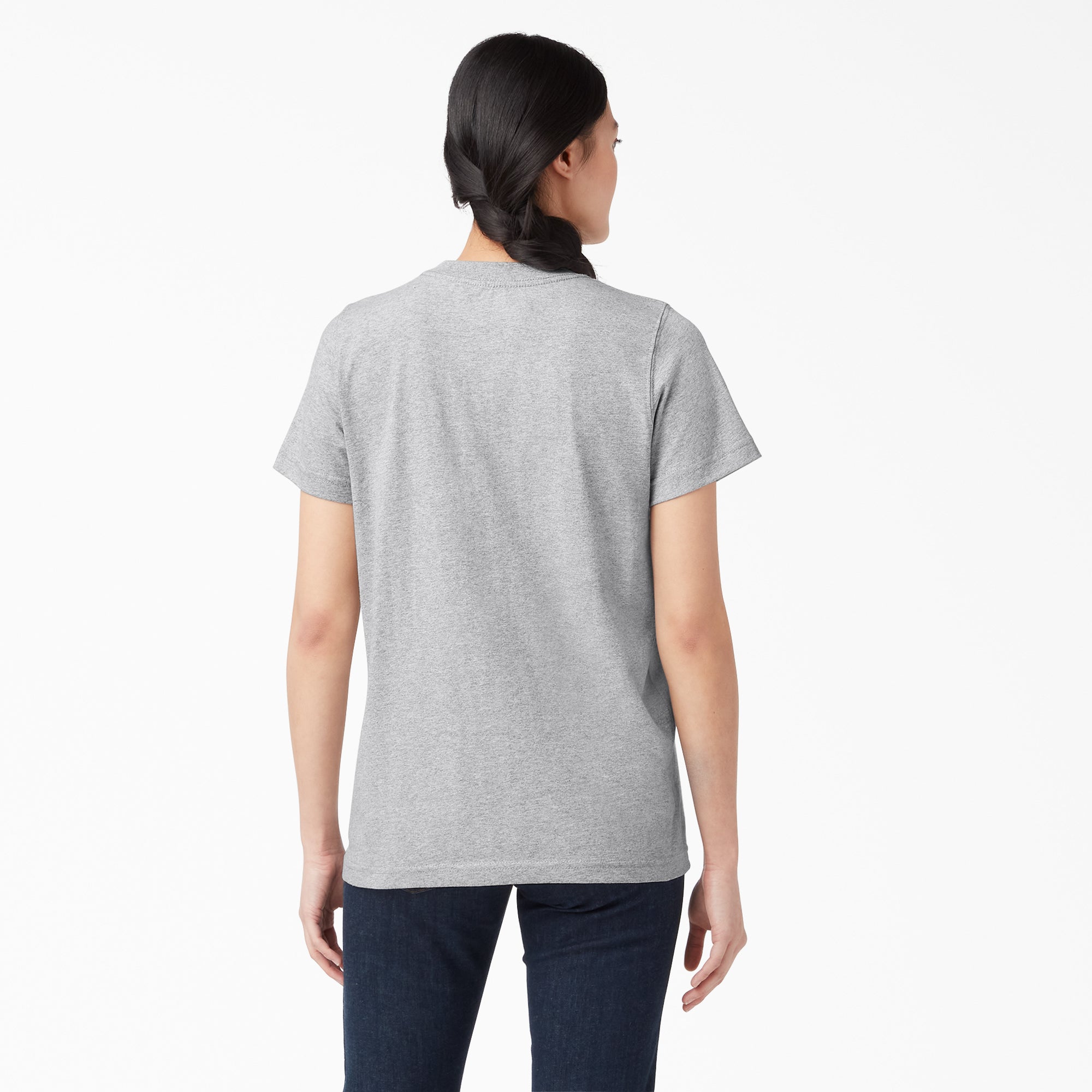 Women's Heavyweight Short Sleeve Pocket T-Shirt - Image 2