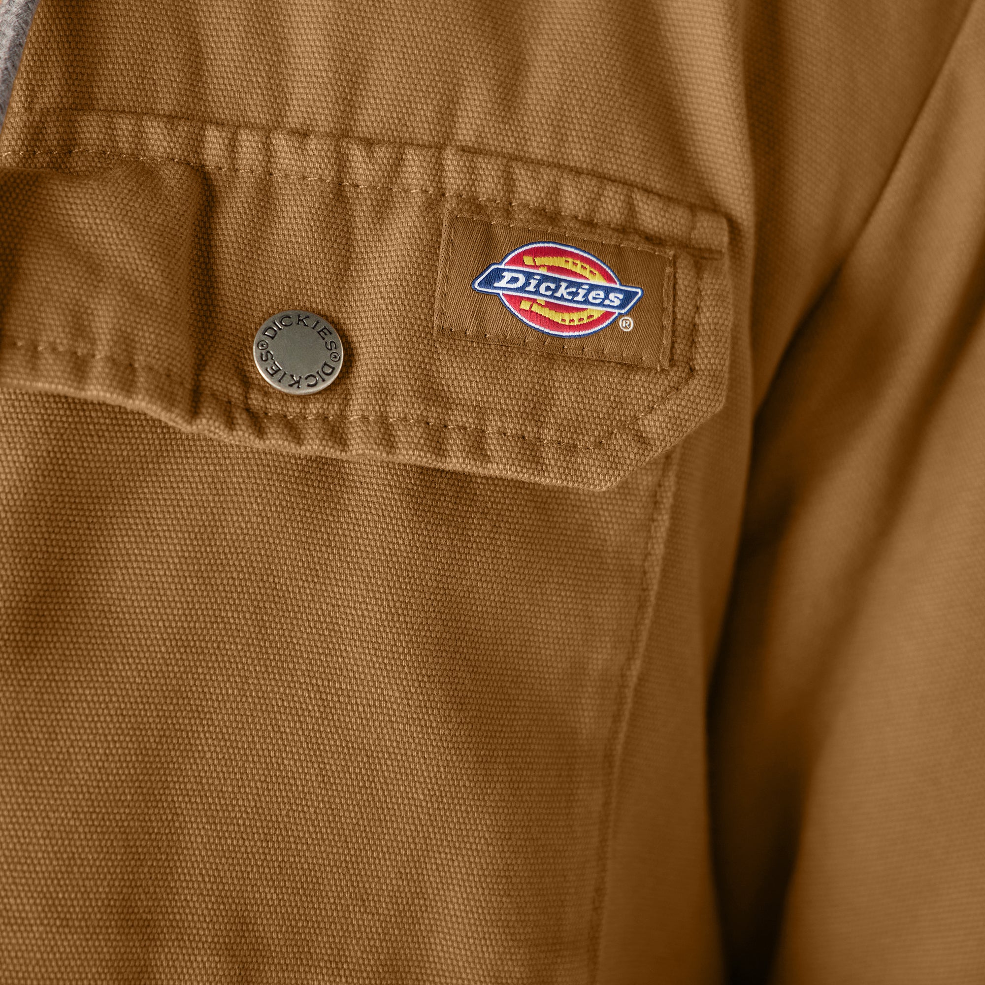 Water Repellent Duck Hooded Shirt Jacket - Image 8