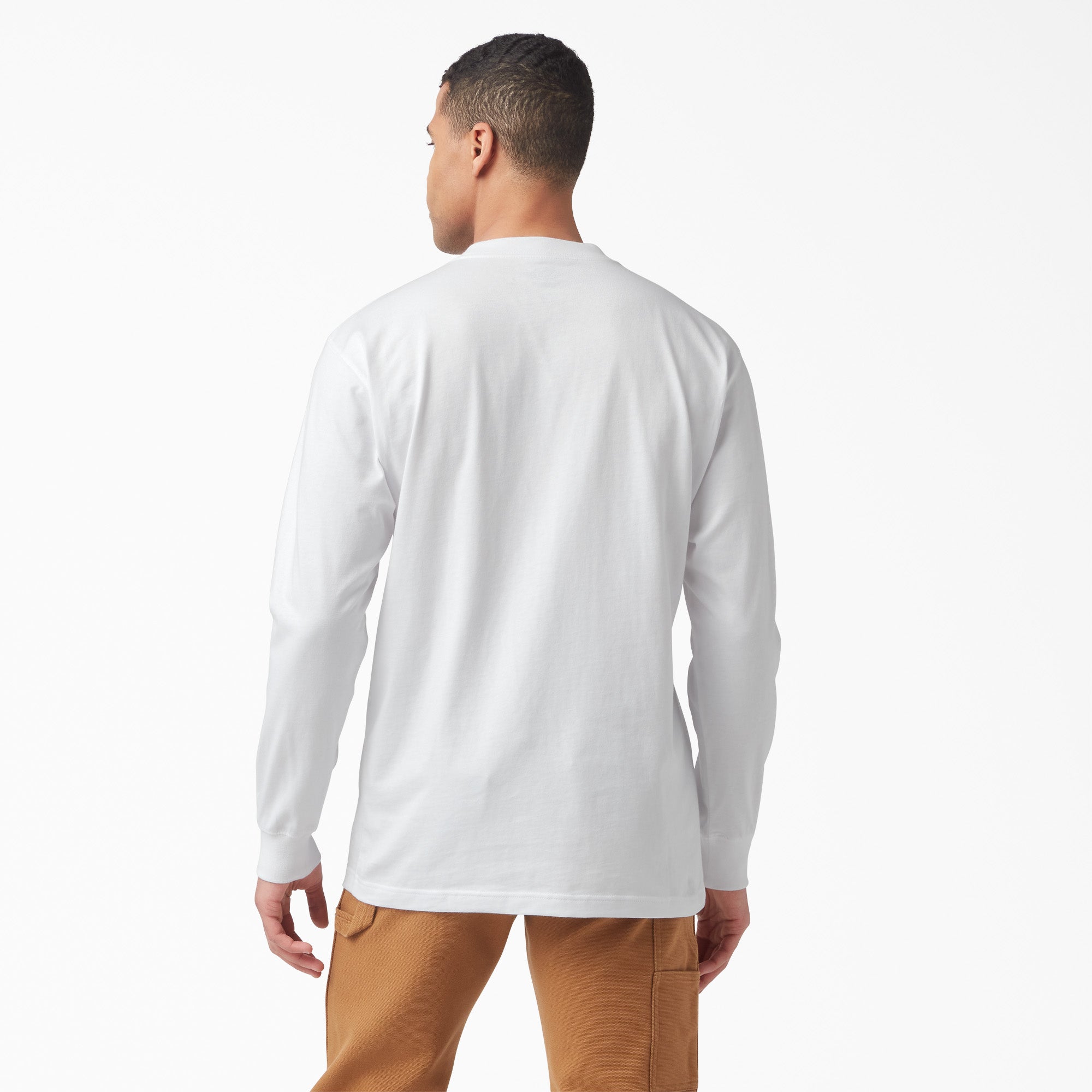 Tri-Color Logo Graphic Long Sleeve T-Shirt - Image 2