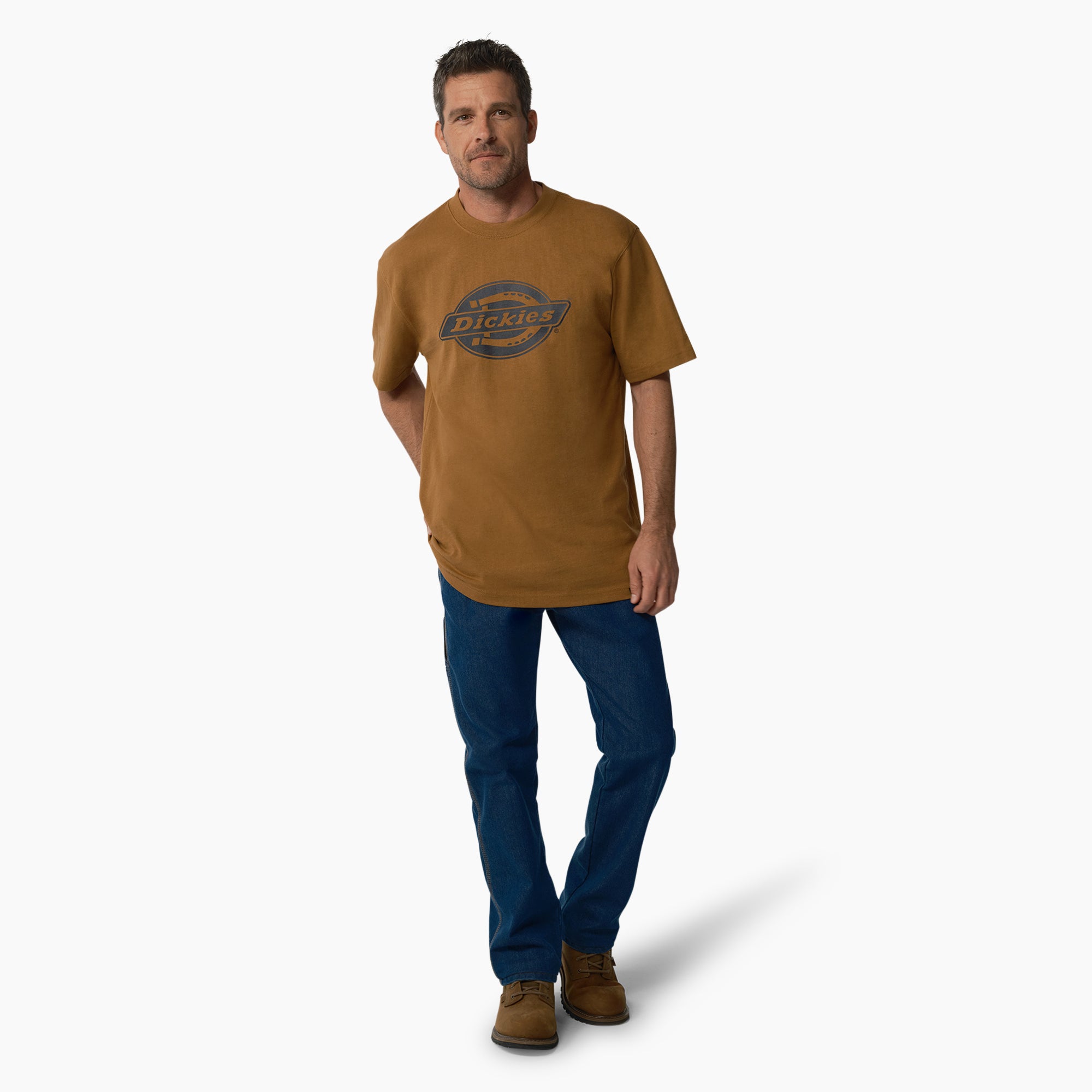Short Sleeve Heavyweight Logo T-Shirt - Image 4