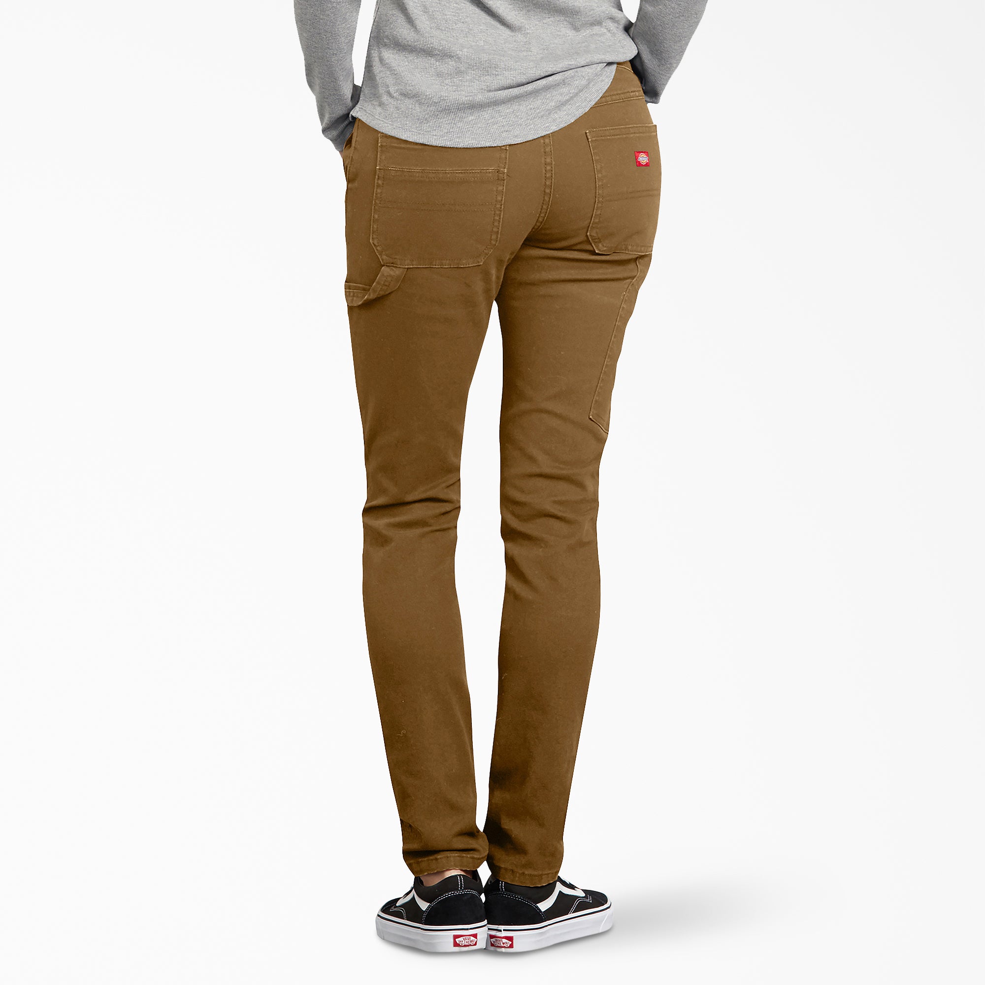 Women's FLEX Slim Fit Duck Carpenter Pants - Image 4