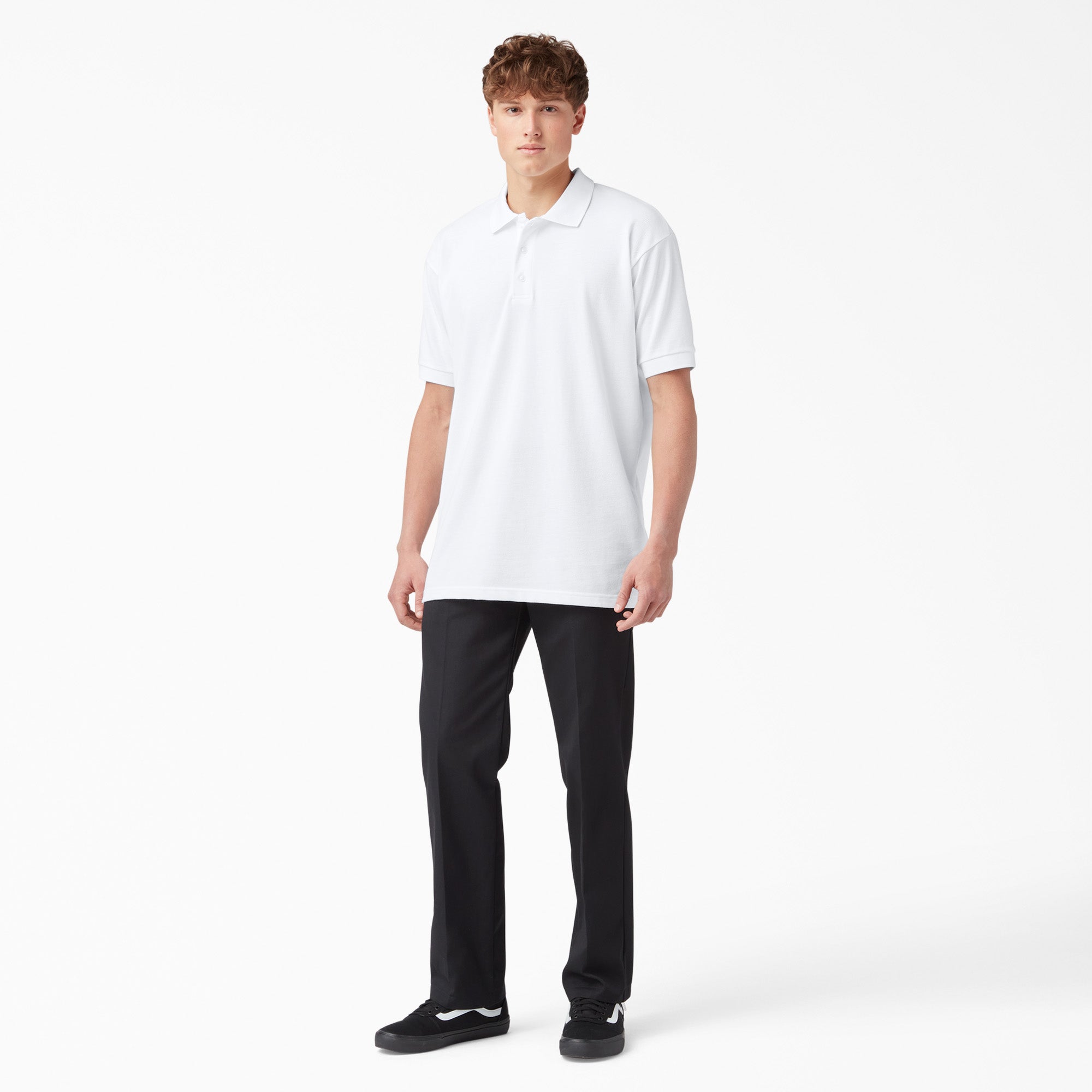 Adult Size Piqu?? Short Sleeve Polo - Image 4